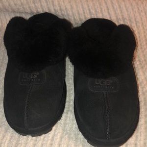 Black UGG Slippers!